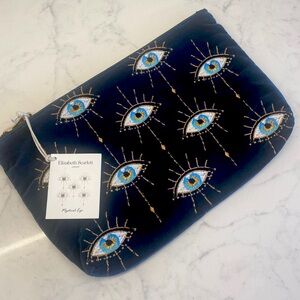 Elizabeth Scarlett, London, velvet pouch / clutch.